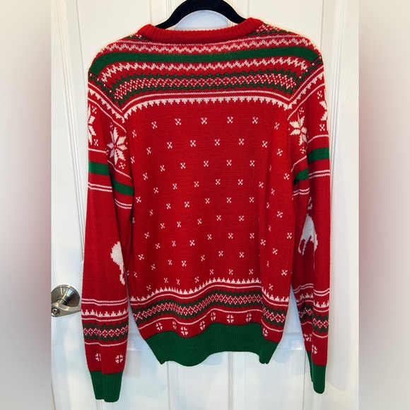 National Lampoon’s Christmas “Why is Carpet all wet Todd?“ ugly sweater size SM - Picture 4 of 4